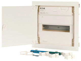KLV-12UPS-F178814 Rozvodnice pod omítku, plechové dveře, 1 řada, 12 modulů
