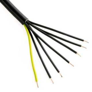 Kabel CYKY-J 7x1,5