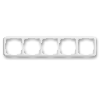ABB TANGO 3901A-B50 B Rámeček pětinásobný, vodorovný; bílá