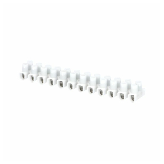 Svorkovnice instalační EKL 1 S, 12x1,5÷6mm2, T80, PP, bílá, povrch. upr. ocel /88168195