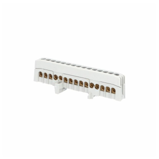 Můstek A 15-F2 (svorkovnice 15x16mm2), krytý IP20, šedý, 63A, na DIN /2020274