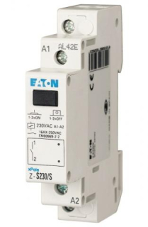 Z-S230/S 265262 Impulsní relé, tlačítko, 230V~, 1zap. kontakt, 16A