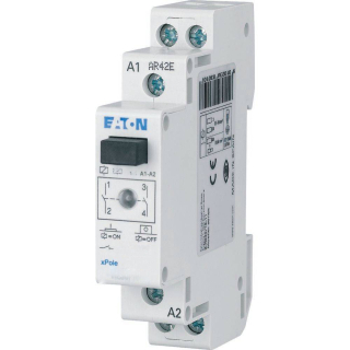 Z-R230/16-20 / ICS-R16A230B200 / Instalační relé 230V AC, 2 zap. kont., 16A, LED a tlačítko