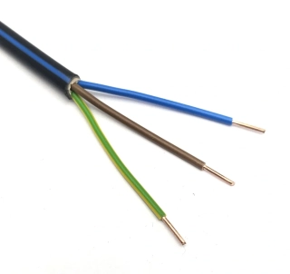 Kabel CYKY-J 3x1,5 kulatý