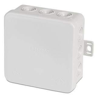 F-Tronic E113 Rozbočovací krabice IP54, 85x85x40mm, šedá
