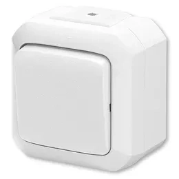 ABB VARIANT 3558N-C86510 B Ovládač zapínací, řazení 6/0, IP54 bílá