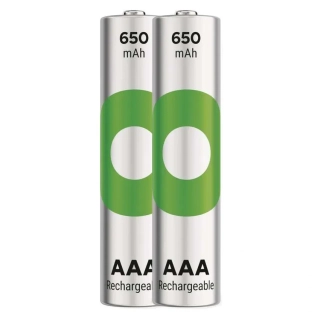 B2116 Nabíjecí baterie GP ReCyko 650 AAA (HR03), 2 ks