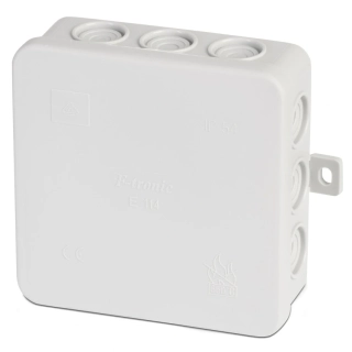Rozbočovací krabice E114 100x100x40mm IP54, šedá