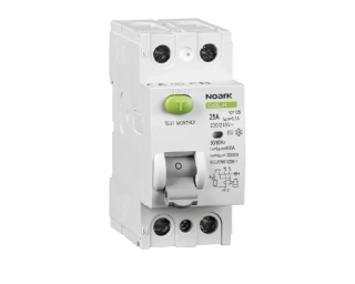 Ex9L-H 2P 25A 30mA Proudový chránič, 10kA, 2-pól, 25A, 30mA, typ AC 108159