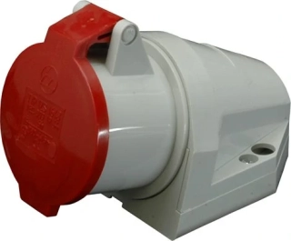 Nástěnná zásuvka 400V, IP44, 32A, 5-pól/IZS 3253