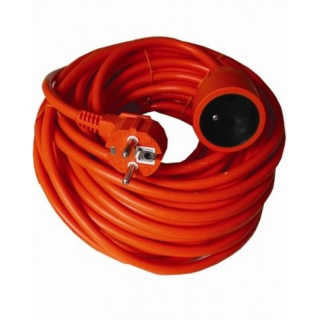 PS17 SOLIGHT 1z prodlužovací přívod - spojka, 20m, 3 x 1mm2, oranžová