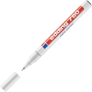 Popisovač bílý 0,8 mm lakový
