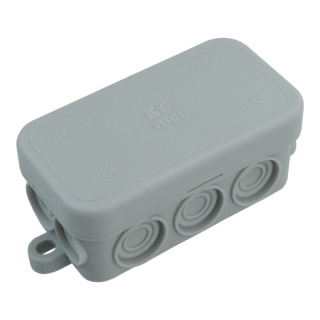 EC411C1 Elektroinstalační krabice IP55 šedá